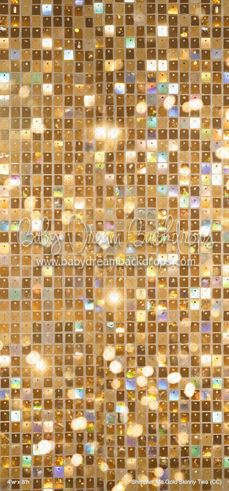 Shimmer Me Gold Skinny Two (CC)