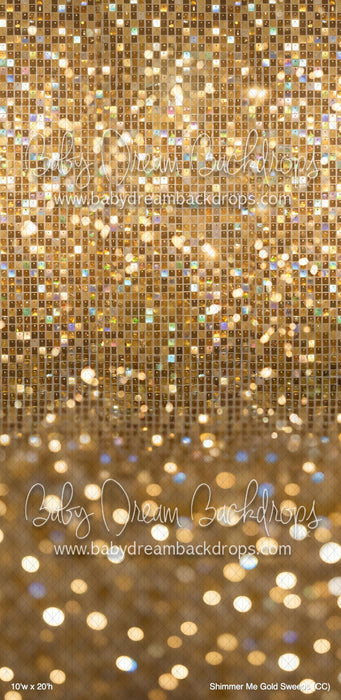 Shimmer Me Gold Sweeps (CC)