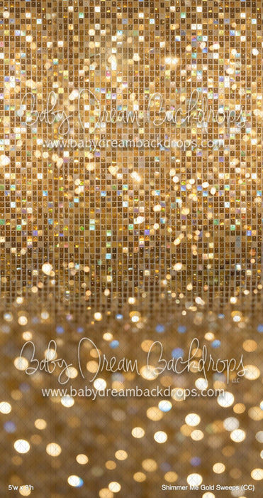 Shimmer Me Gold Sweeps (CC)