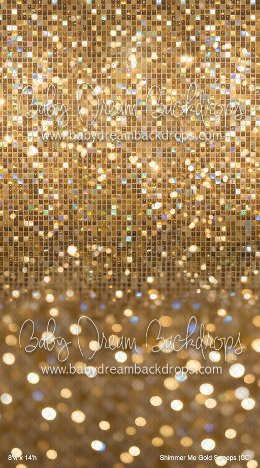 Shimmer Me Gold Sweeps (CC)