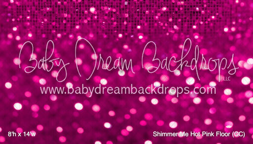 Shimmer Me Hot Pink Fabric Floor (CC)