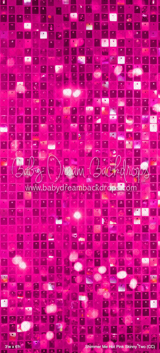 Shimmer Me Hot Pink Skinny Two (CC)