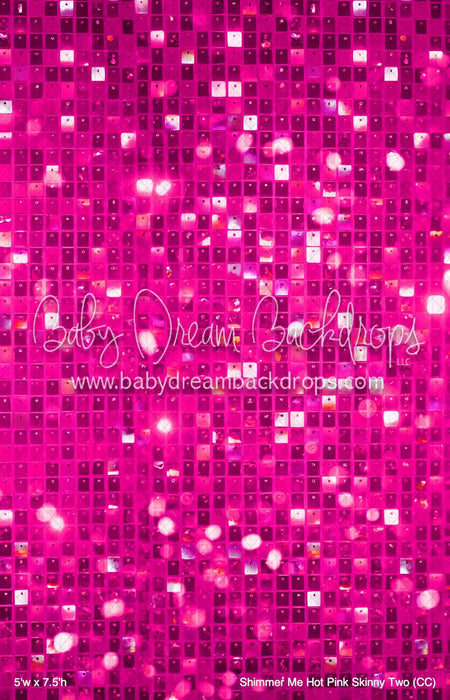 Shimmer Me Hot Pink Skinny Two (CC)