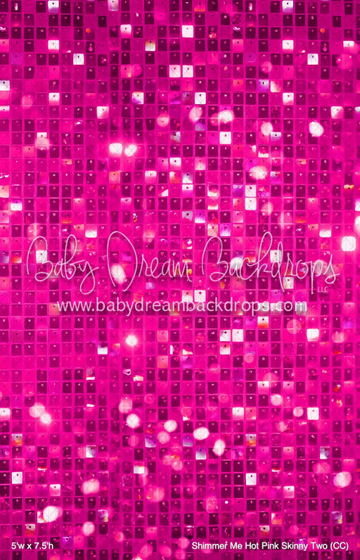 Shimmer Me Hot Pink Skinny Two (CC)