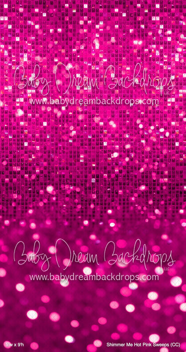 Shimmer Me Hot Pink Sweeps (CC)