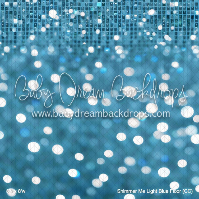 Shimmer Me Light Blue Floor (CC)