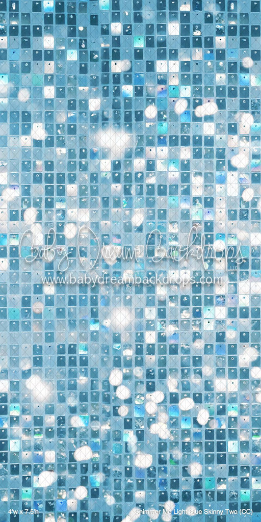 Shimmer Me Light Blue Skinny Two (CC)
