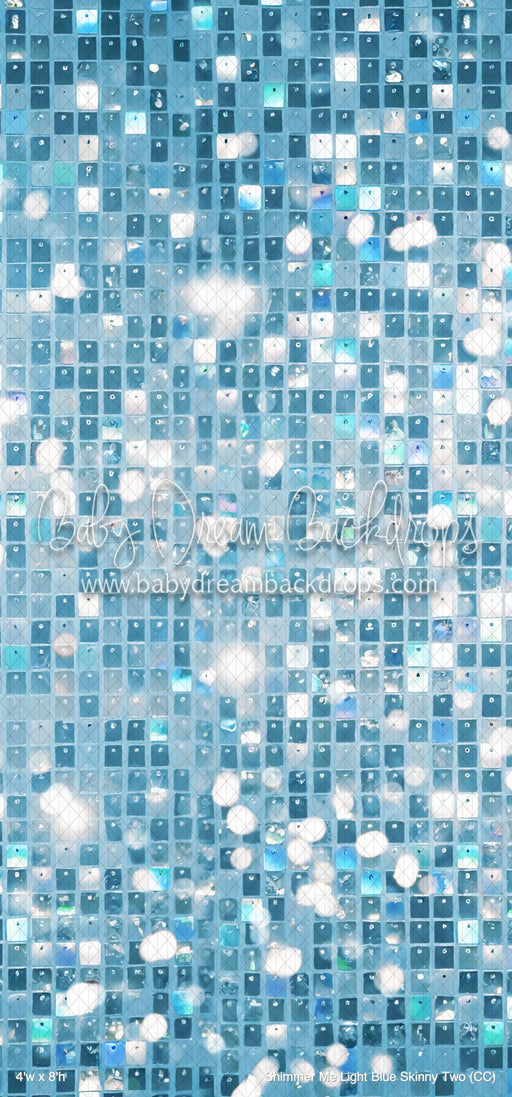 Shimmer Me Light Blue Skinny Two (CC)