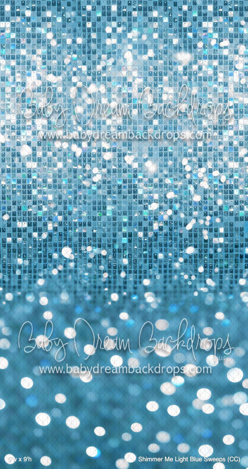 Shimmer Me Light Blue Sweeps (CC)