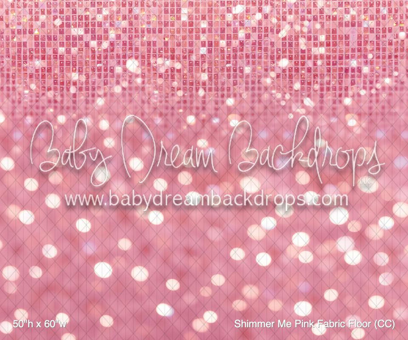 Shimmer Me Pink Fabric Floor (CC)
