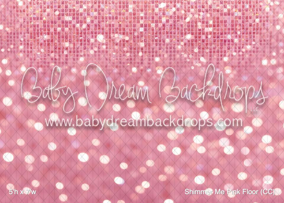 Shimmer Me Pink Fabric Floor (CC)