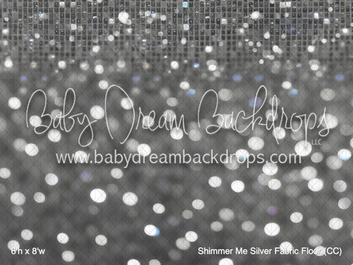 Shimmer Me Silver Fabric Floor (CC)