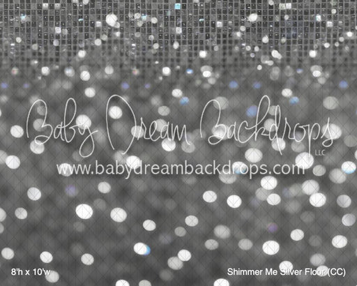 Shimmer Me Silver Fabric Floor (CC)
