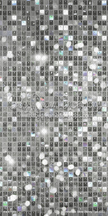 Shimmer Me Silver Skinny Two (CC)