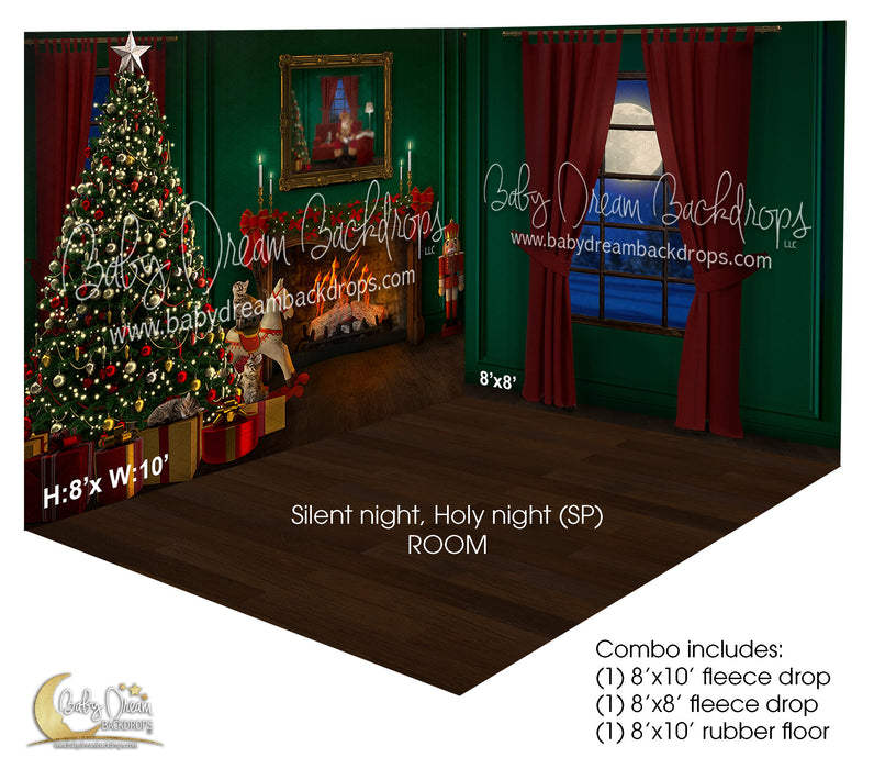 Silent Night, Holy Night Fabric Room