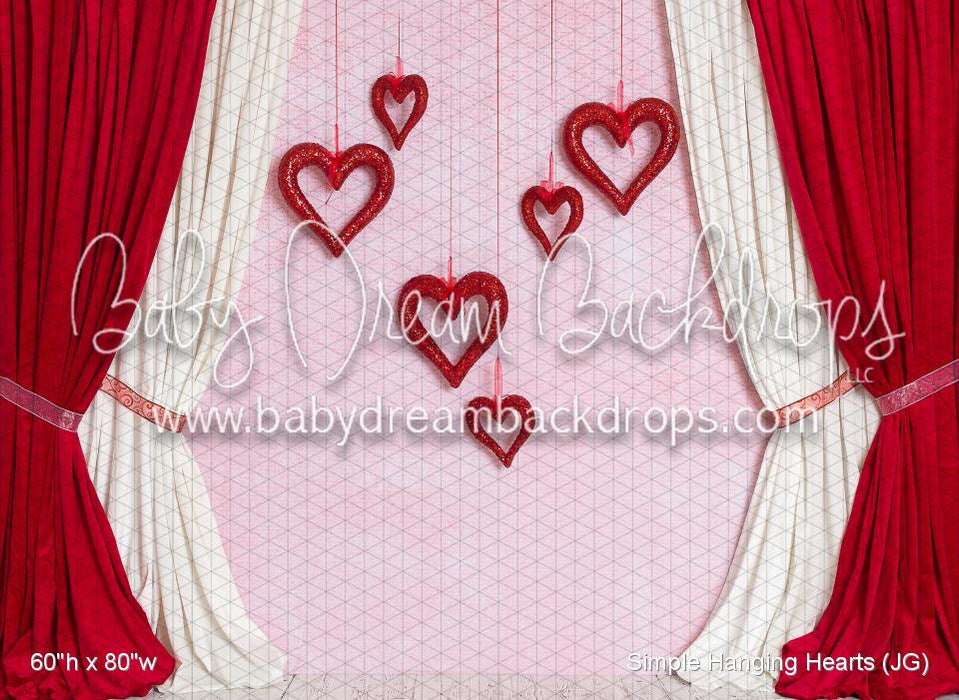 Simple Hanging Hearts (JG)
