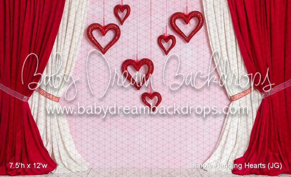 Simple Hanging Hearts (JG)
