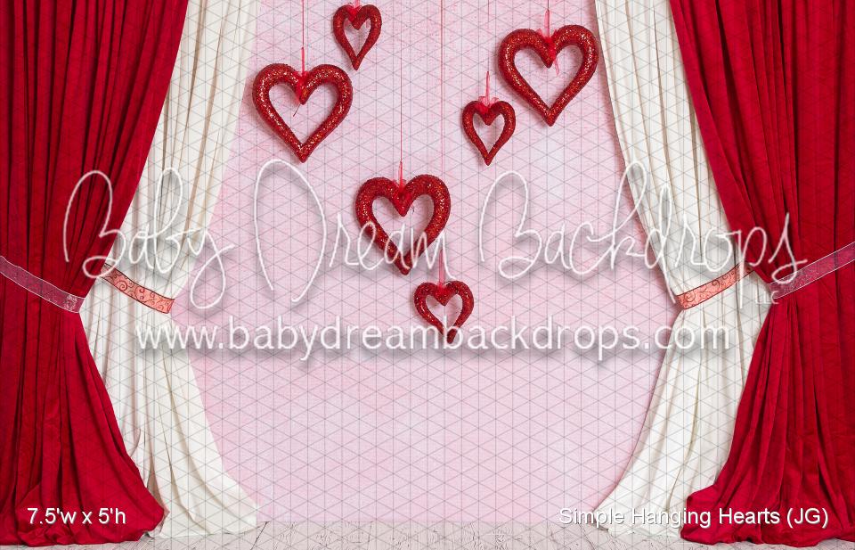 Simple Hanging Hearts (JG)