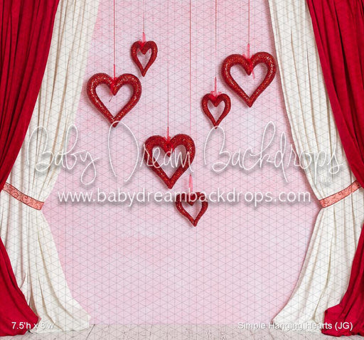 Simple Hanging Hearts (JG)