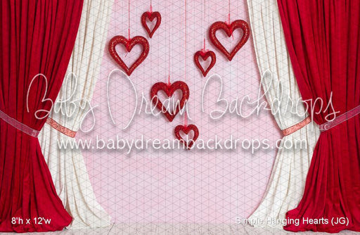 Simple Hanging Hearts (JG)