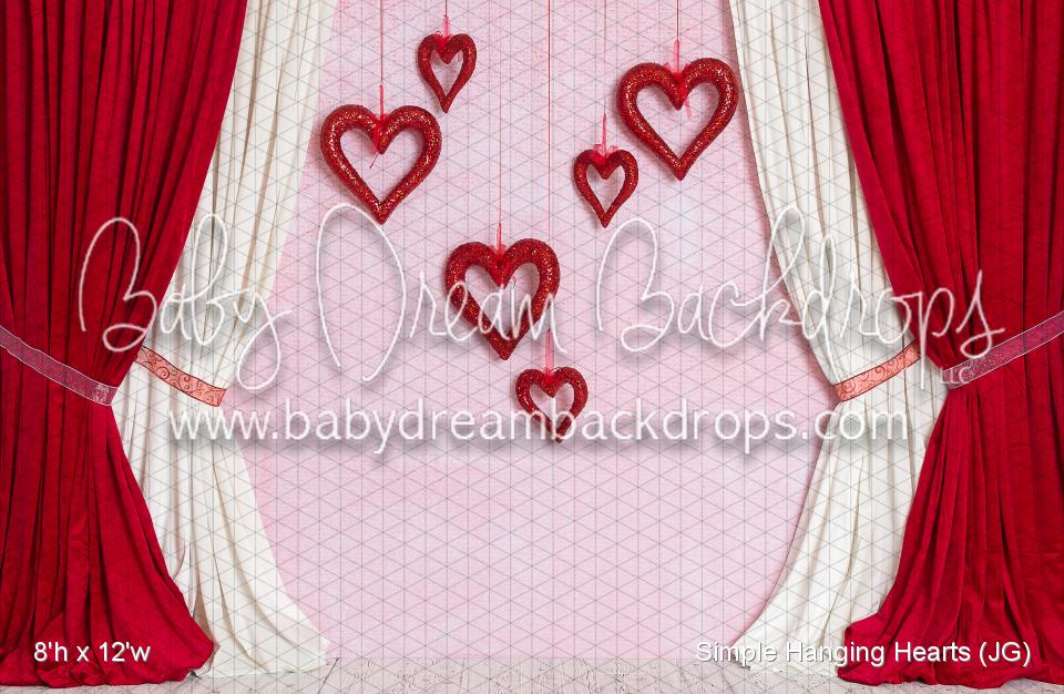 Simple Hanging Hearts (JG)