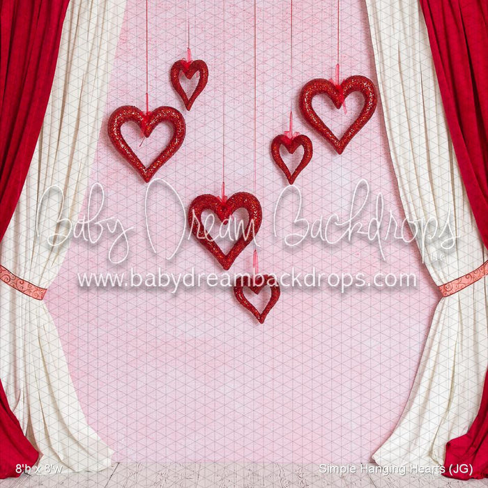 Simple Hanging Hearts (JG)