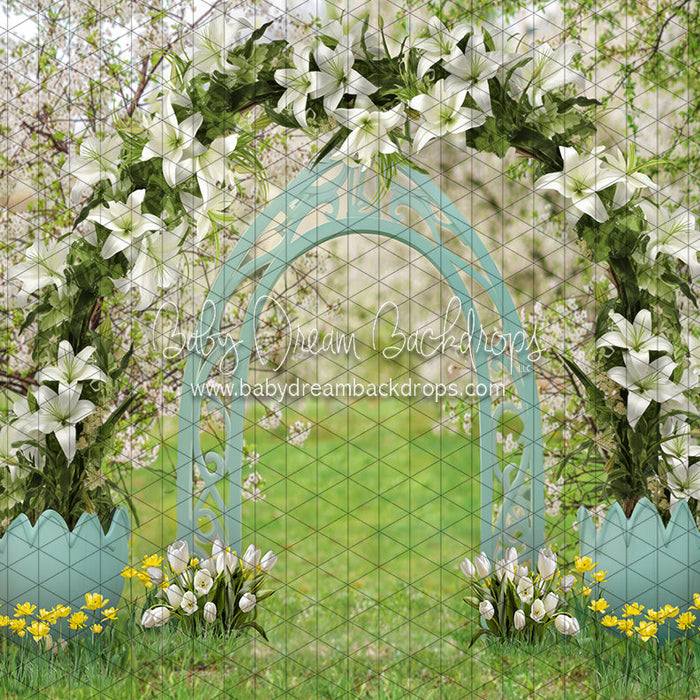 Simple Spring Blossoms Arch (JA)