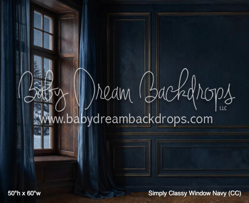 Simply Classy Window Navy (CC)