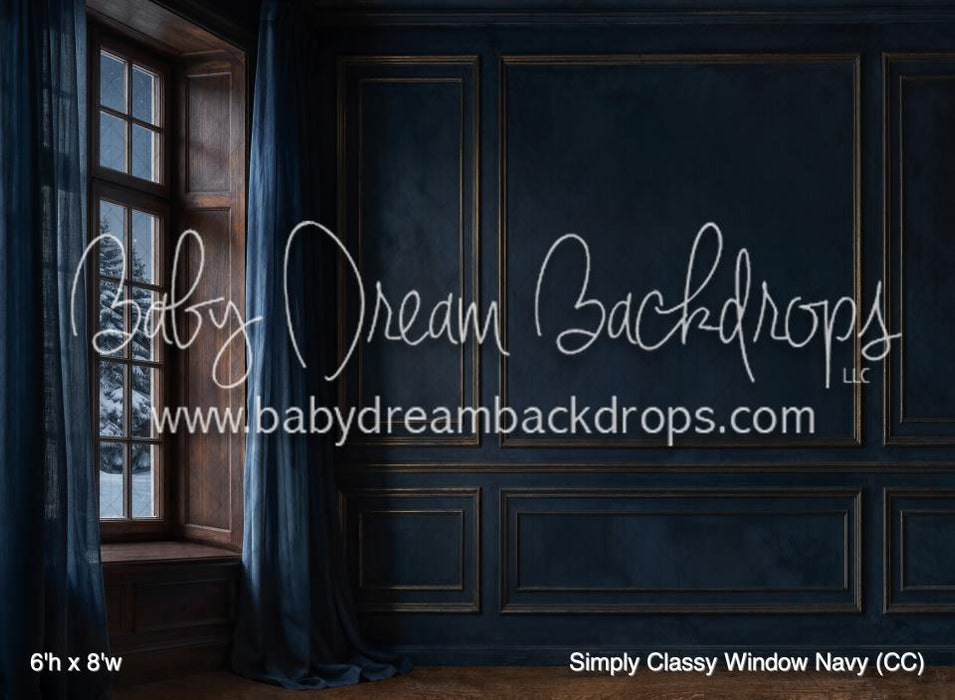 Simply Classy Window Navy (CC)