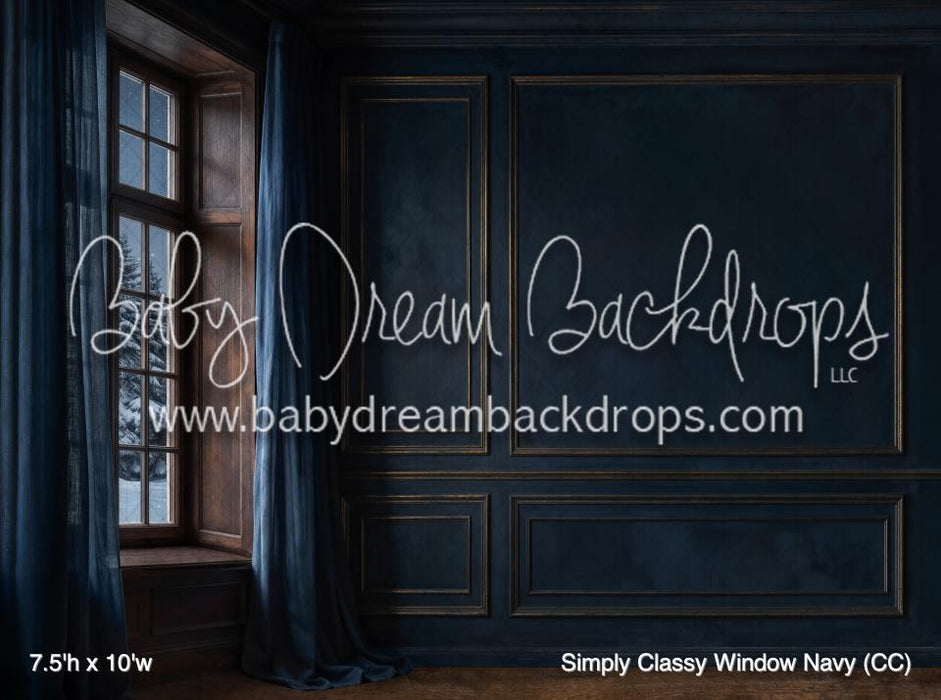 Simply Classy Window Navy (CC)