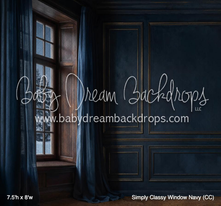 Simply Classy Window Navy (CC)