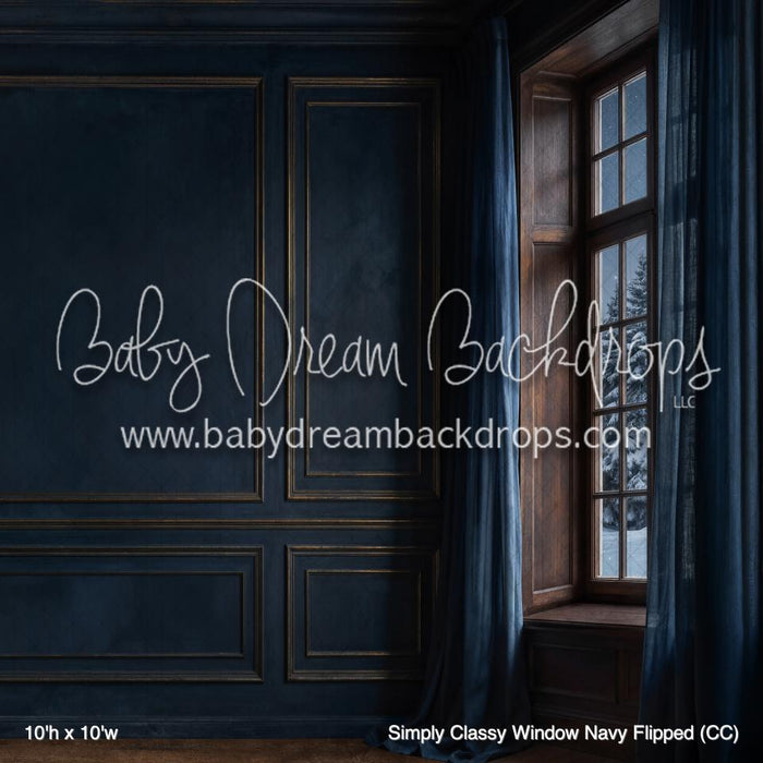 Simply Classy Window Navy Flipped (CC)