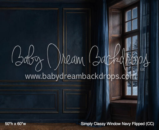 Simply Classy Window Navy Flipped (CC)