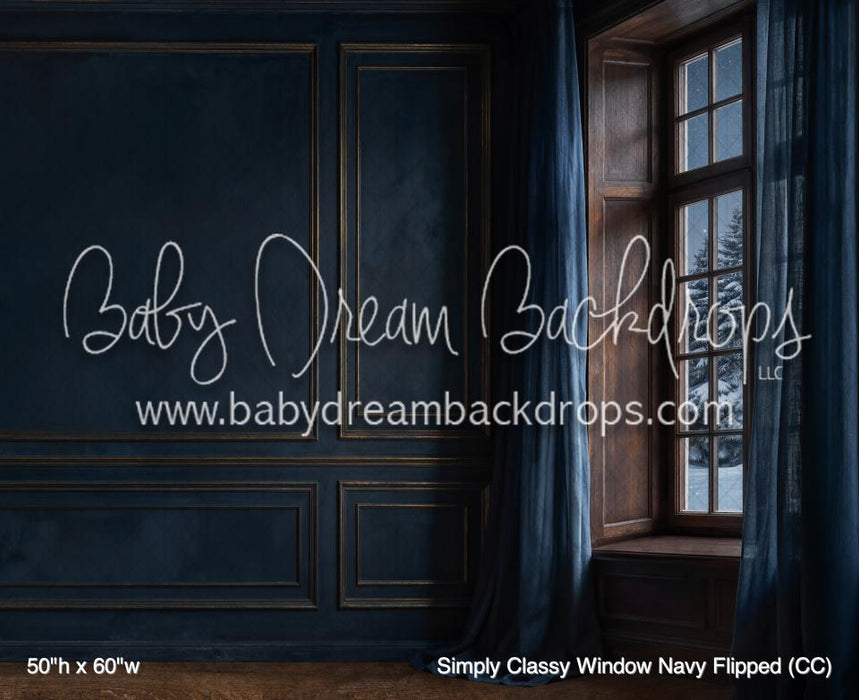 Simply Classy Window Navy Flipped (CC)