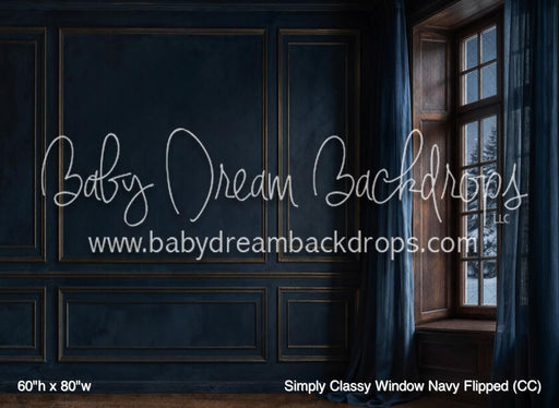 Simply Classy Window Navy Flipped (CC)