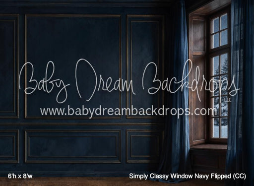 Simply Classy Window Navy Flipped (CC)