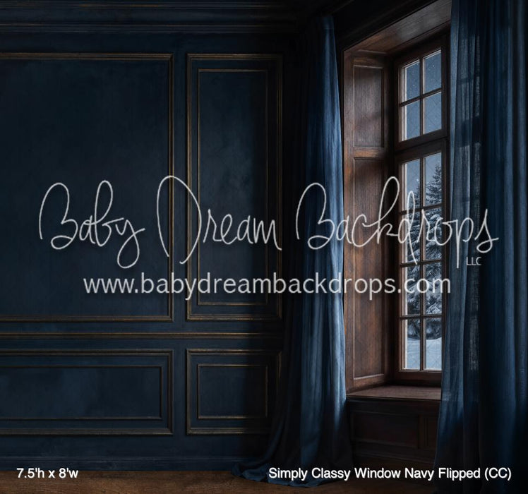 Simply Classy Window Navy Flipped (CC)