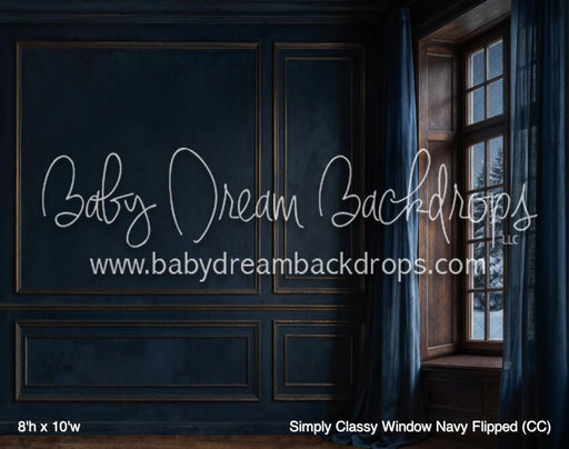 Simply Classy Window Navy Flipped (CC)
