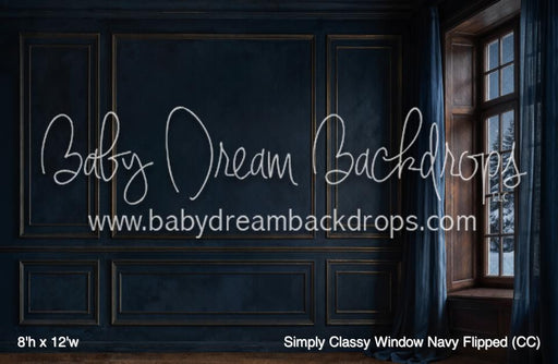 Simply Classy Window Navy Flipped (CC)
