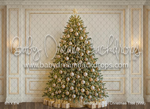 Simply Elegant Christmas Tree (WM)