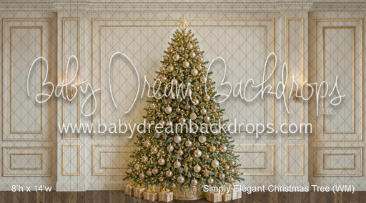 Simply Elegant Christmas Tree (WM)