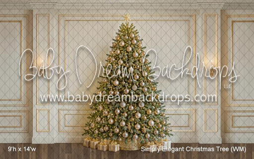 Simply Elegant Christmas Tree (WM)