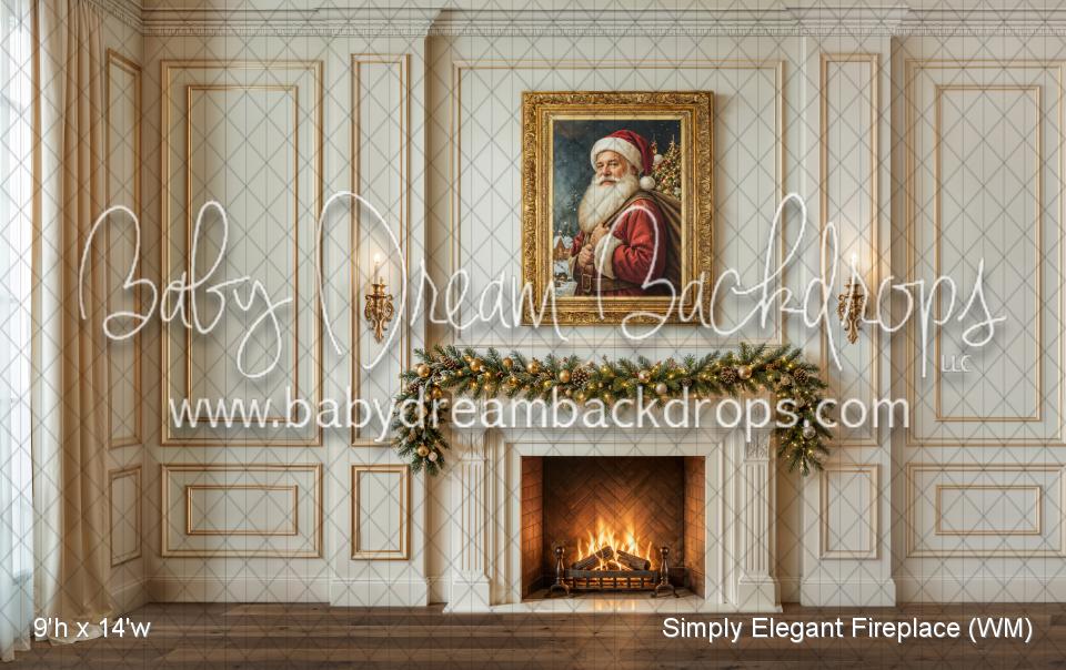 Simply Elegant Fireplace (WM)