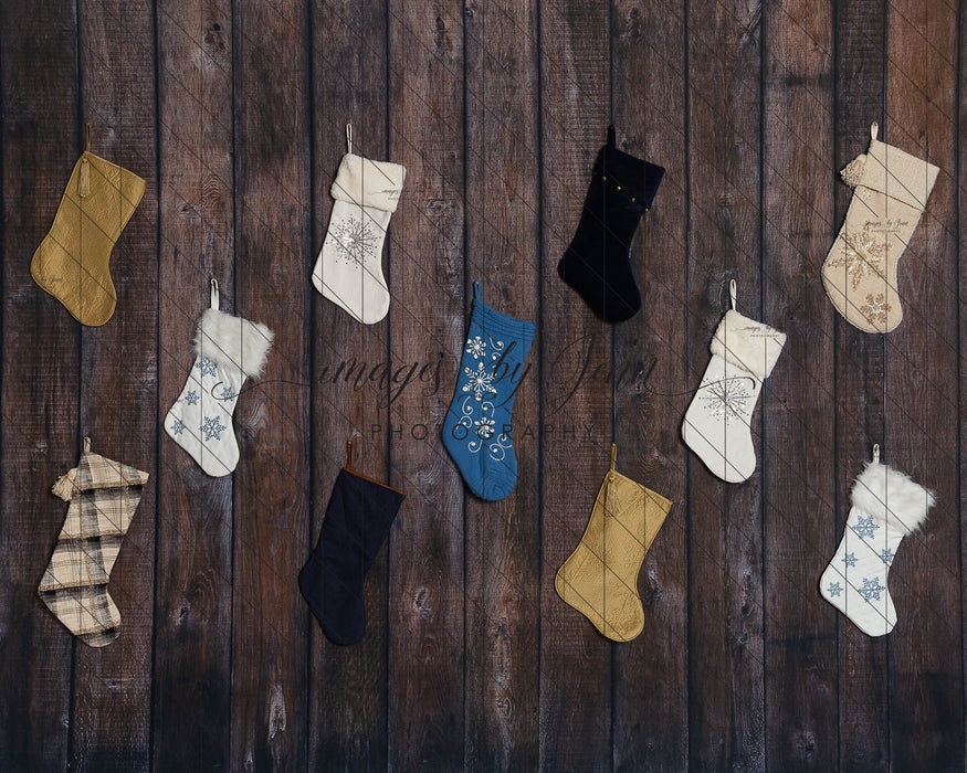 Simply Stockings Blue and Gold (JG)