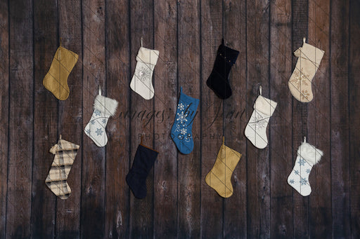 Simply Stockings Blue and Gold (JG)