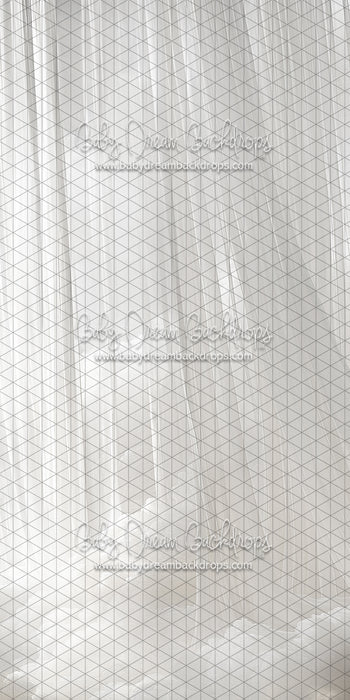 Skinny Cloudy Calm Light Curtains Right (CC)