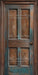 Skinny Door Aged Blue (Right Knob) (CC)