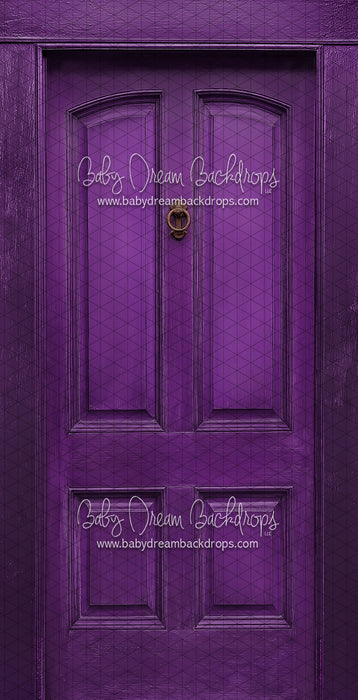 Skinny Door Purple Hello (CC)