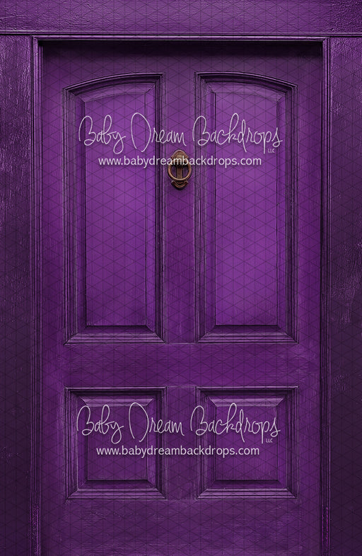 Skinny Door Purple Hello (CC)