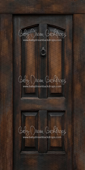 Skinny Door Rich Wood (CC)